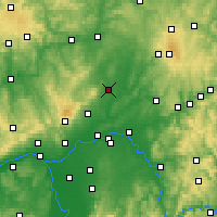Nearby Forecast Locations - Friedberg - Carte