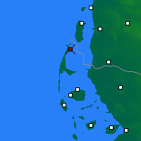 Nearby Forecast Locations - Sylt - Carte