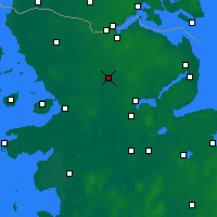 Nearby Forecast Locations - Eggebek - Carte