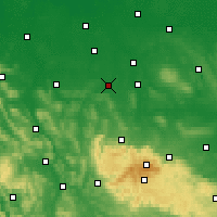 Nearby Forecast Locations - Salzgitter - Carte