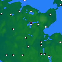 Nearby Forecast Locations - Plön - Carte