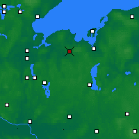 Nearby Forecast Locations - Grevesmühlen - Carte