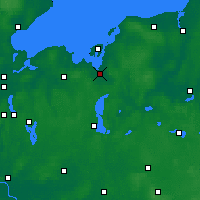Nearby Forecast Locations - Wismar - Carte