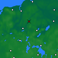 Nearby Forecast Locations - Laage - Carte