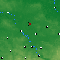 Nearby Forecast Locations - Herzberg - Carte