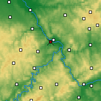Nearby Forecast Locations - Andernach - Carte
