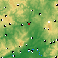 Nearby Forecast Locations - Giessen - Carte