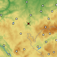 Nearby Forecast Locations - Plauen - Carte