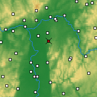Nearby Forecast Locations - Geisenheim - Carte