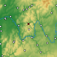 Nearby Forecast Locations - Neuhütten - Carte