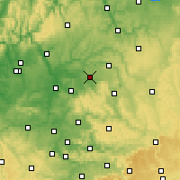 Nearby Forecast Locations - Öhringen - Carte