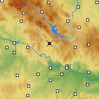 Nearby Forecast Locations - Rohrbach - Carte