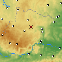 Nearby Forecast Locations - Allentsteig - Carte