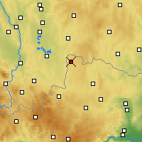 Nearby Forecast Locations - Gmünd - Carte