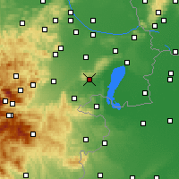 Nearby Forecast Locations - Eisenstadt - Carte