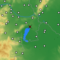 Nearby Forecast Locations - Neusiedl am See - Carte