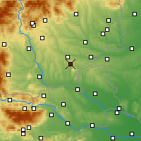 Nearby Forecast Locations - Bad Gleichenberg - Carte
