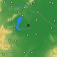 Nearby Forecast Locations - Andau - Carte