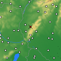 Nearby Forecast Locations - Malacky - Carte