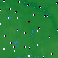 Nearby Forecast Locations - Inowrocław - Carte