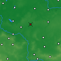 Nearby Forecast Locations - Leszno - Carte