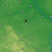 Nearby Forecast Locations - Piastów - Carte