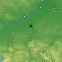 Nearby Forecast Locations - Mielec - Carte