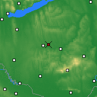 Nearby Forecast Locations - Taszár - Carte