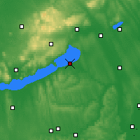 Nearby Forecast Locations - Siófok - Carte