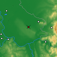 Nearby Forecast Locations - Banatski Karlovac - Carte