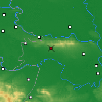 Nearby Forecast Locations - Sremska Mitrovica - Carte