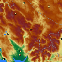 Nearby Forecast Locations - Kolašin - Carte