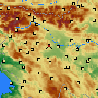 Nearby Forecast Locations - Medvode - Carte