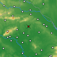 Nearby Forecast Locations - Križevci - Carte