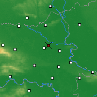 Nearby Forecast Locations - Osijek - Carte