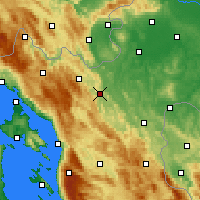 Nearby Forecast Locations - Ogulin - Carte