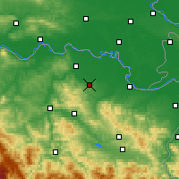 Nearby Forecast Locations - Gradačac - Carte