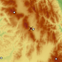 Nearby Forecast Locations - Miercurea-Ciuc - Carte