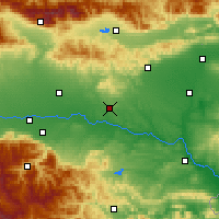 Nearby Forecast Locations - Tchirpan - Carte