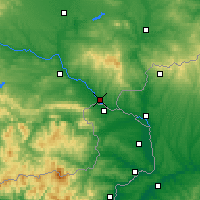 Nearby Forecast Locations - Svilengrad - Carte