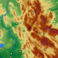 Nearby Forecast Locations - Mont Terminillo - Carte