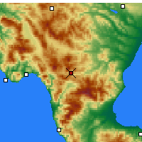 Nearby Forecast Locations - Latronico - Carte