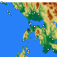 Nearby Forecast Locations - Leucade - Carte