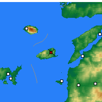 Nearby Forecast Locations - Imbros - Carte
