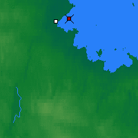 Nearby Forecast Locations - Raznavolok Cape - Carte