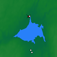 Nearby Forecast Locations - Arkazha - Carte