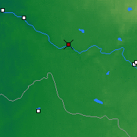 Nearby Forecast Locations - Skrīveri - Carte
