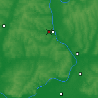 Nearby Forecast Locations - Sarapoul - Carte