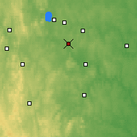 Nearby Forecast Locations - Iekaterinbourg - Carte
