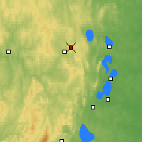 Nearby Forecast Locations - Verkhni Oufaleï - Carte